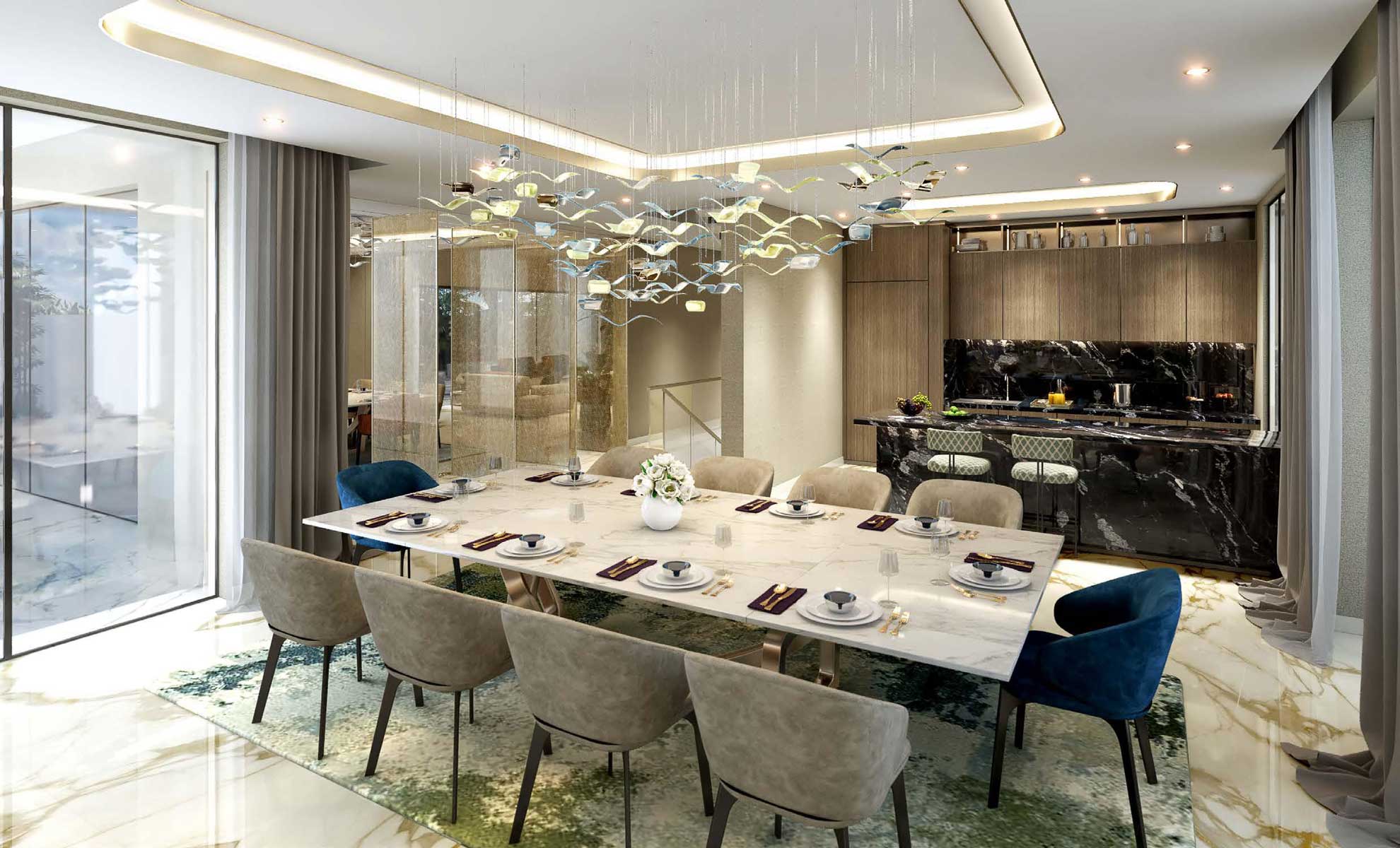 Villa-DiningArea-DAMAC-Islands-2