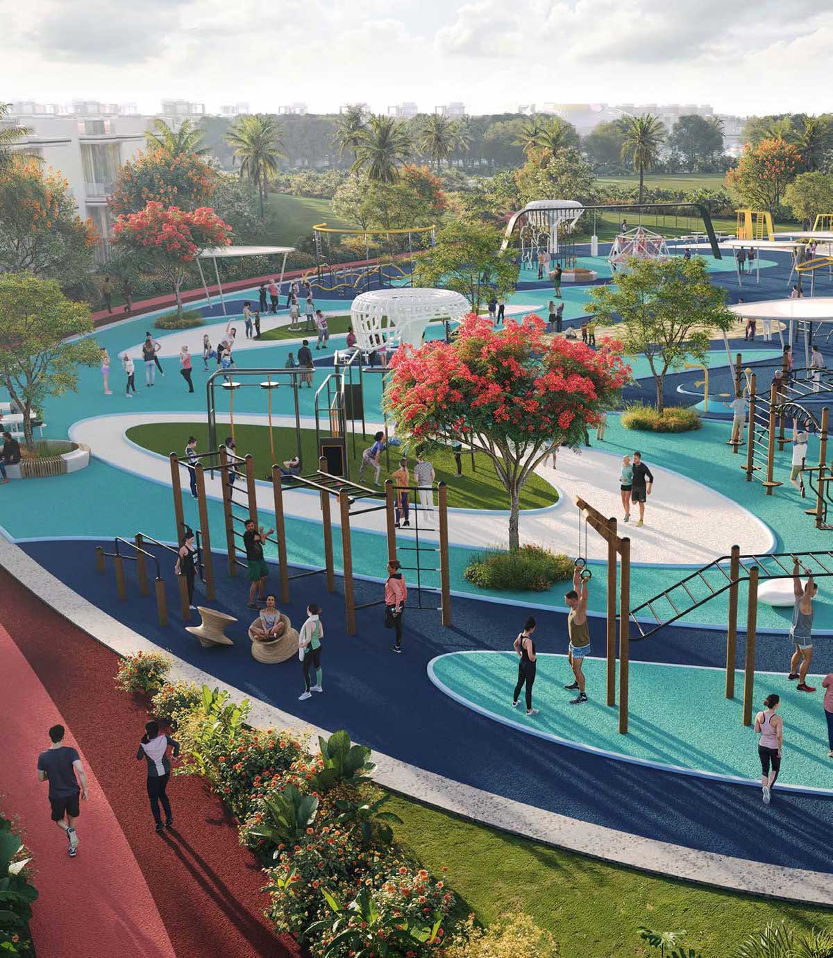 amenities-Sportscourts-DAMAC-Islands-2