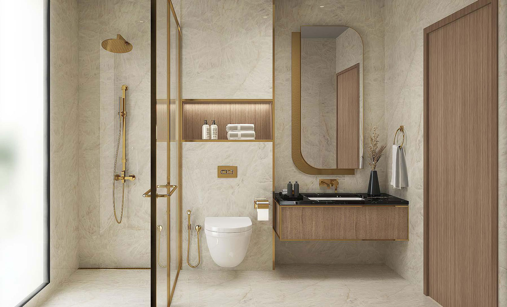 ensuitewashroom-fully-fitted-DAMAC-Islands-2